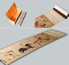 甘谷馆藏书画复制博物馆书画复制服务